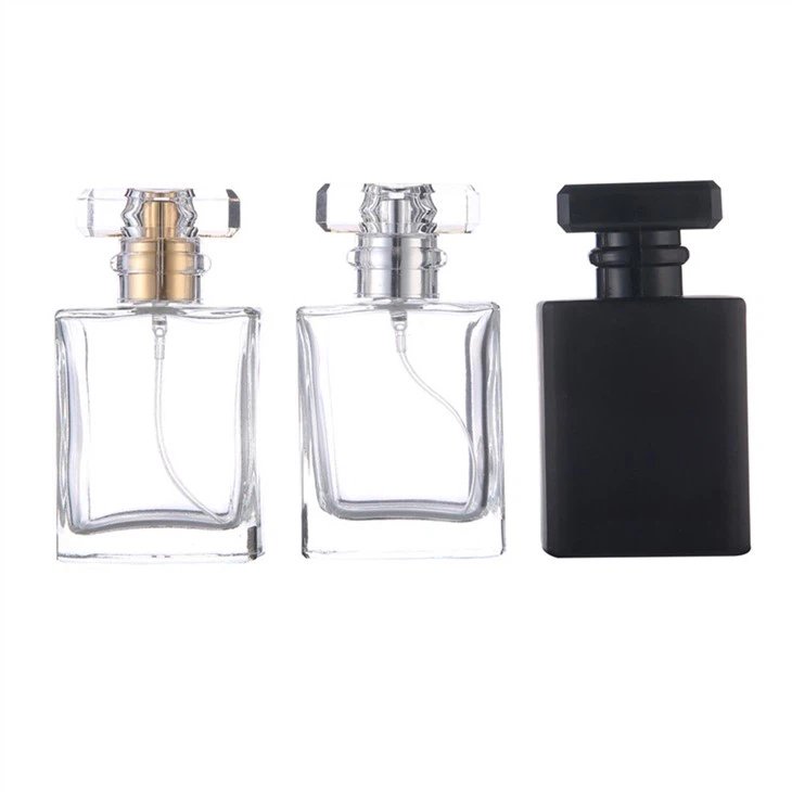 30ml 50ml Aquare Shape Perfume Bottle